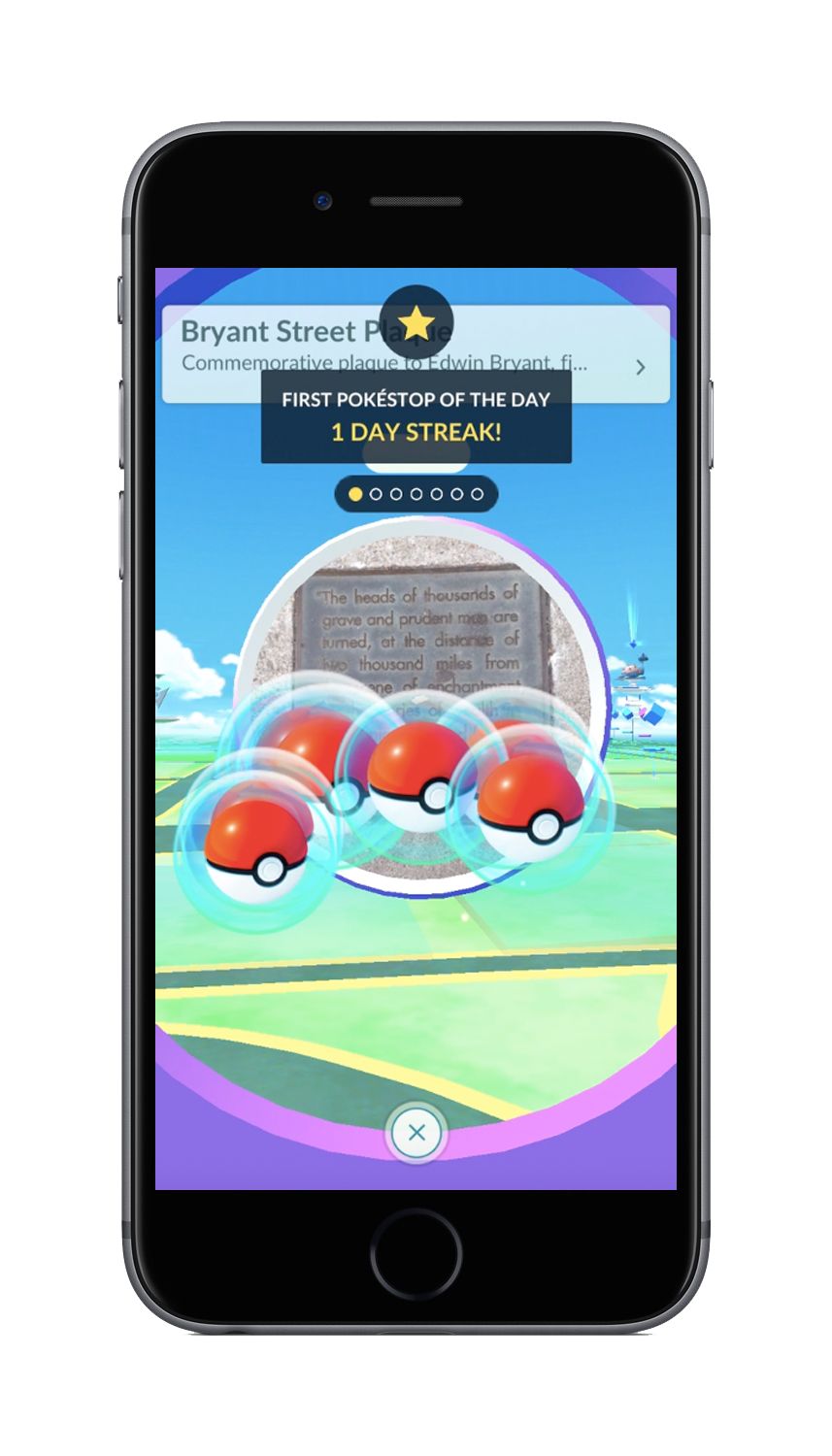 Pokémon GO First PokéStop Bonus