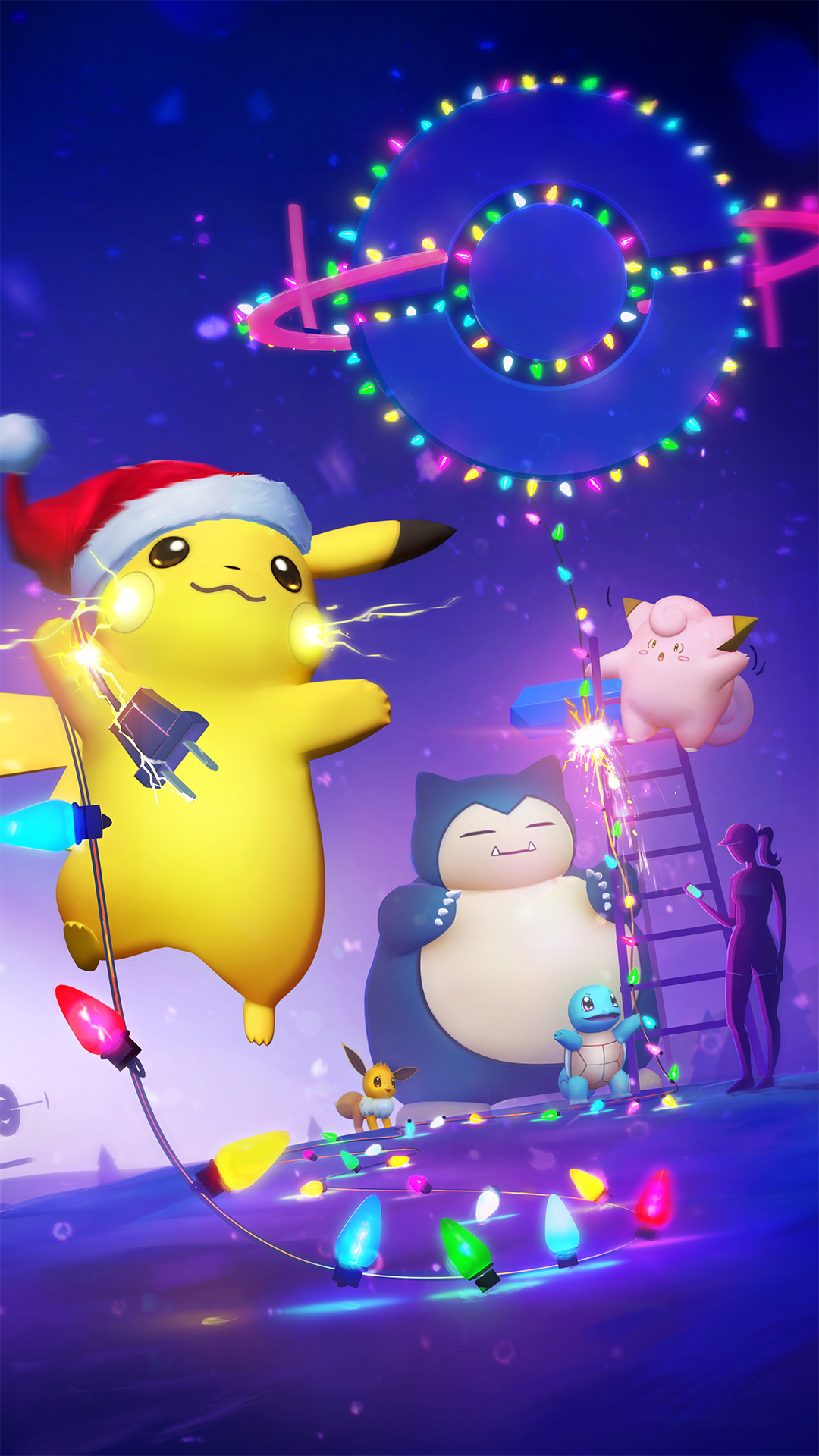 Pokemon GO Holiday Loading Screen