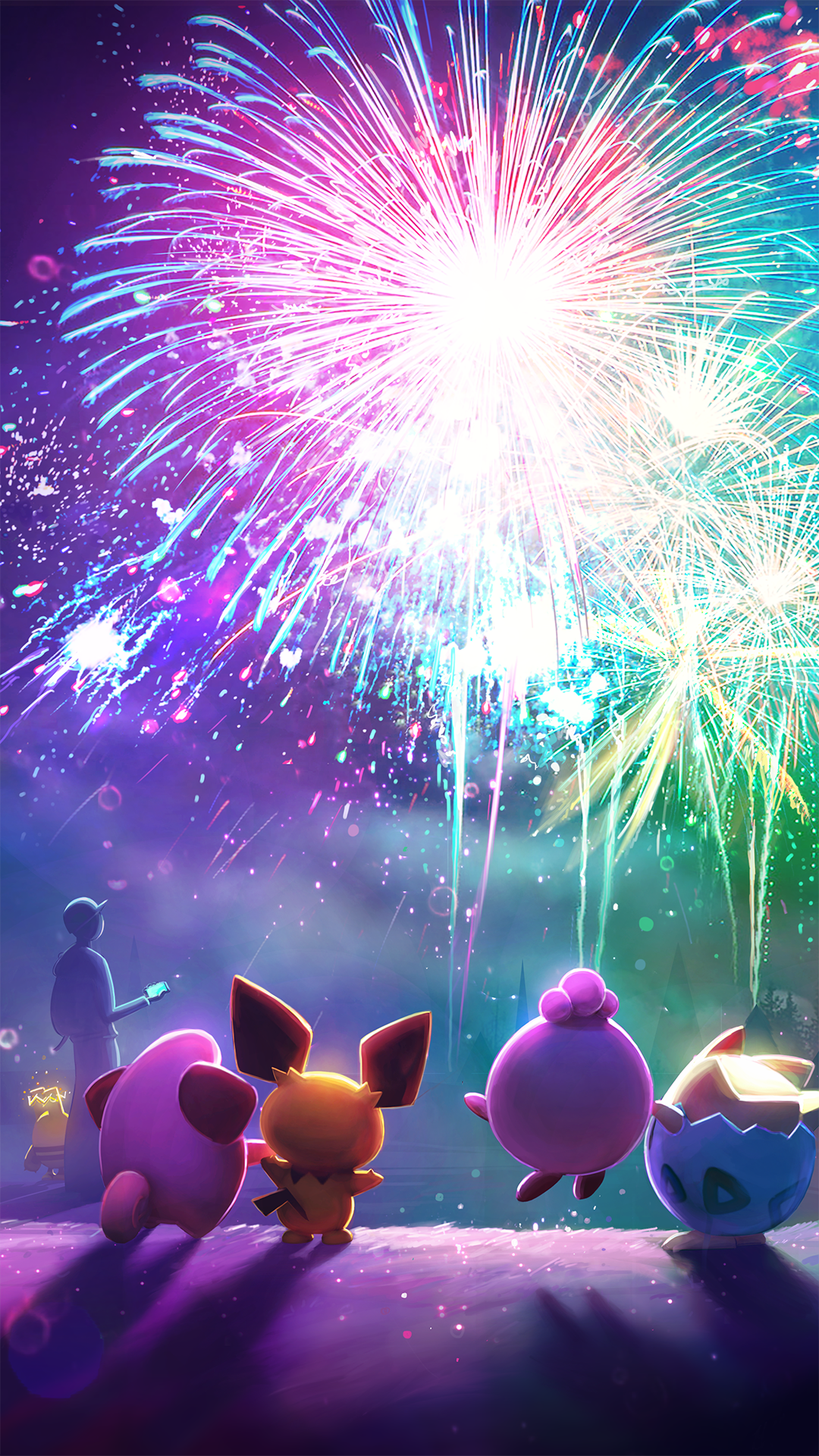 Pokemon GO New Years Loading Screen