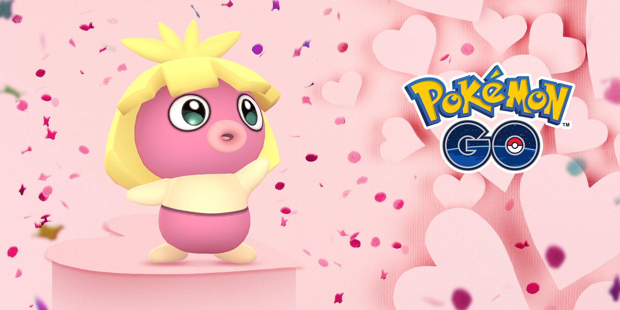 [官方活動]和粉紅色的寶可夢們一慶祝「Pokemon GO情人節」吧！